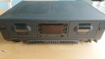 Dubbele cassettedeck Philips FC930