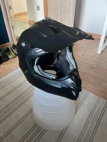 Crosshelm scorpion VX16 air solid zwart maat L beschikbaar voor biedingen