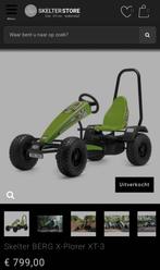 Gloednieuwe berg gocart met! Vitessen + extra zitje + bfr..., Kinderen en Baby's, Ophalen of Verzenden, Nieuw, Berg, Met kar of aanhanger