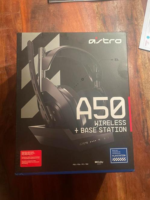 ASTRO A50 Wireless Gaming Headset for PS/PC/MAC, Audio, Tv en Foto, Hoofdtelefoons, Zo goed als nieuw, Op oor (supra aural), Overige merken