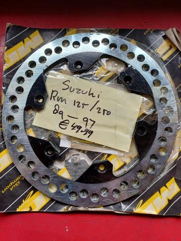 Suzuki rm 125/250,rear achter rem schijf  beschikbaar voor biedingen