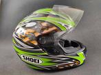 Shoei raid II obelisk green / silver ( medium ), Motoren, Kleding | Motorhelmen, Ophalen, M, Dames, Integraalhelm