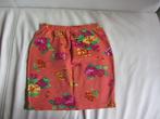 Jupe orange à fleurs Benetton, Kleding | Dames, Rokken, Ophalen, Nieuw, Oranje