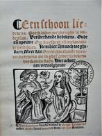 Antwerpener Liederbuch vom Jahre 1544, Antiquités & Art, Antiquités | Livres & Manuscrits, Enlèvement ou Envoi