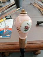 Canne pommeau en porcelaine/ faïence, Antiquités & Art