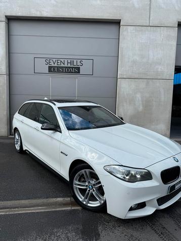 Bmw 520D F11 LCI, Autos, Entreprise, Automatique, Blanc, Série 5