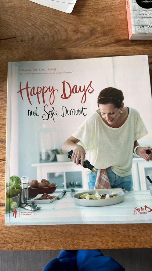 Sofie Dumont - Happy days, Boeken, Kookboeken, Zo goed als nieuw, Ophalen