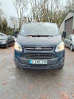 Ford transit custom 2014 2.2L 124437 Km  euro5b, Voorwielaandrijving, Stof, Zwart, 4 cilinders