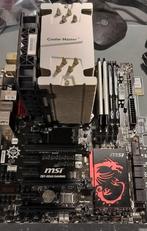 MSI Z87-GD65 Gaming + Intel i5-4690K + 16 Go de DDR3-1866, ATX, Enlèvement, Utilisé, LGA 1150