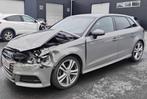 Audi A3 30TFSI / S Line / Gris Nardo / AIRBAG OK /DRIVE OK, Autos, Audi, Argent ou Gris, Achat, Euro 6, Noir