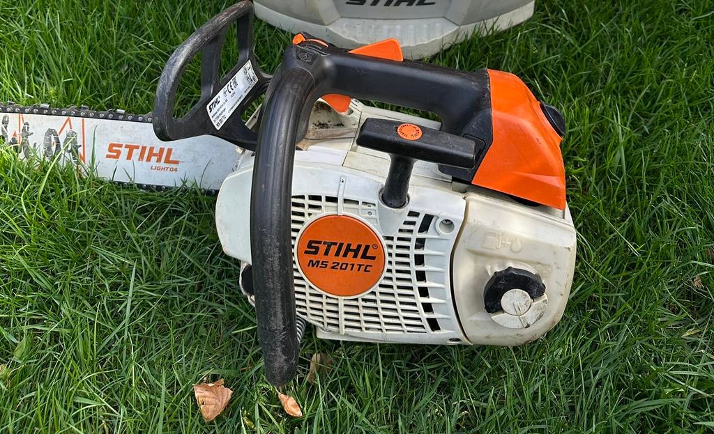 Tophandle kettingzaag Stihl MS 201TC, Enlèvement, Comme neuf