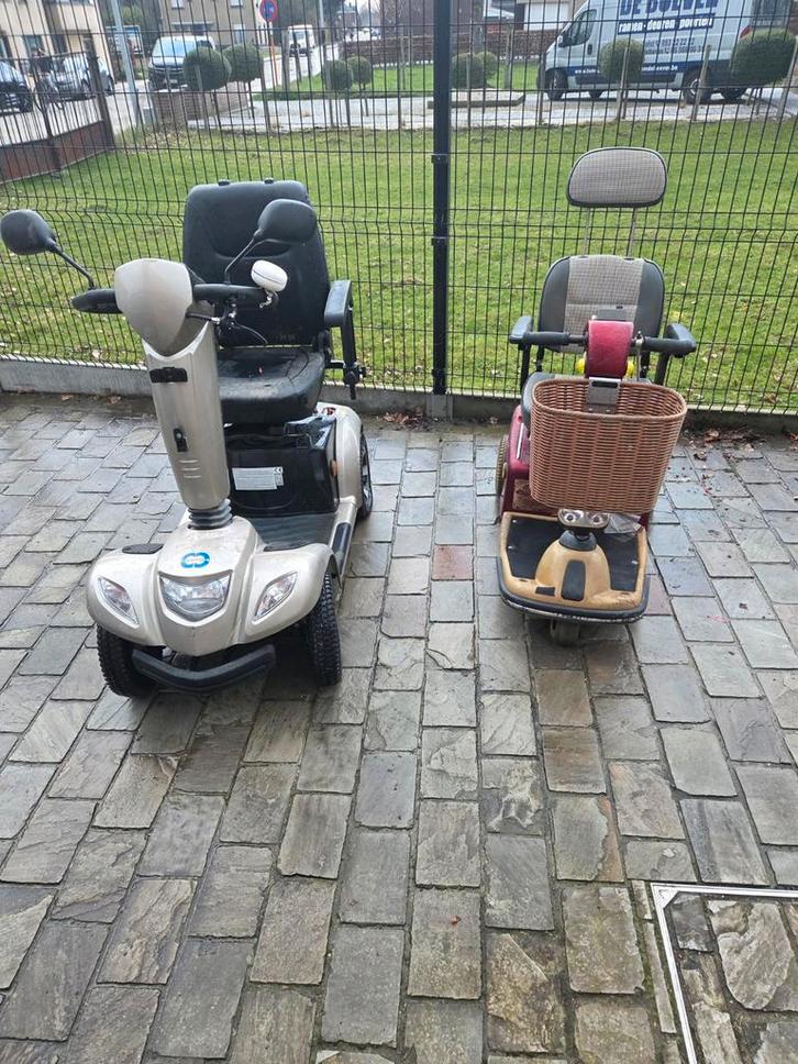 2 scootmobiels, Diversen, Brommobielen en Scootmobielen, Shoprider, Ophalen