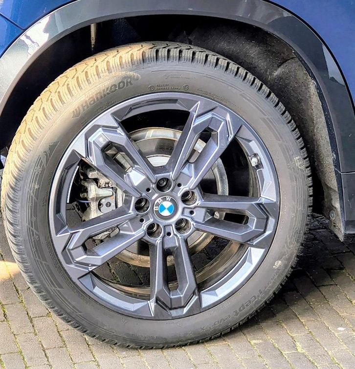 BMW originele winterset (velgen + banden), Autos : Divers, Accessoires de voiture, Comme neuf, Enlèvement