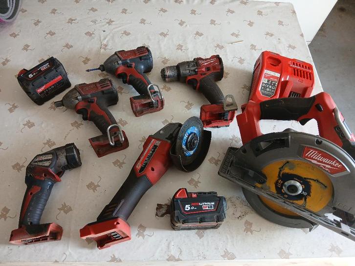 Kit Milwaukee M18, Bricolage & Construction, Outillage | Autres Machines, Enlèvement ou Envoi