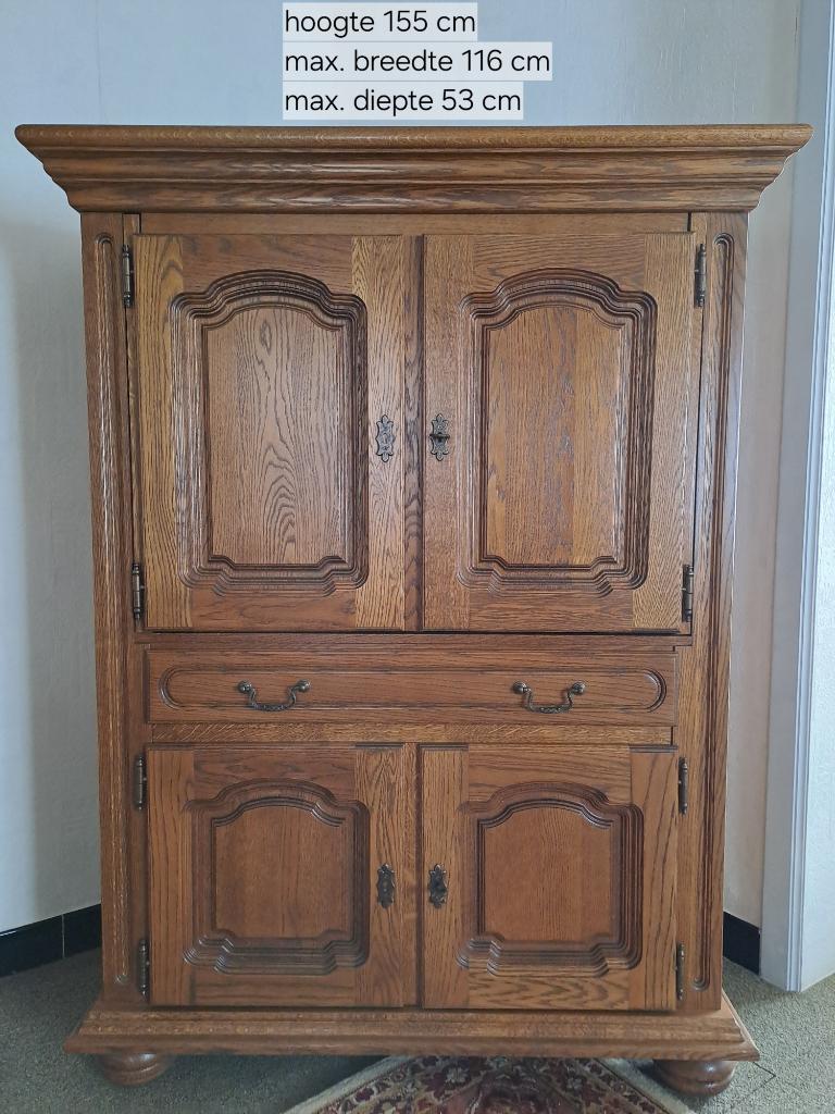 Bar/TVkast, Huis en Inrichting, Kasten | Wandmeubels, Gebruikt, 150 tot 200 cm, Minder dan 150 cm, 50 tot 75 cm, Met lade(s), Met deur(en)