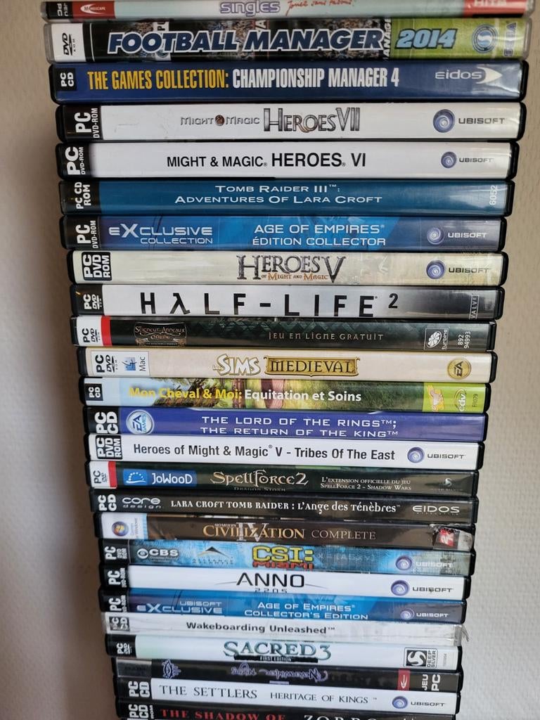 Lot de jeux video pc a vendre en lot ou uniter, Consoles de jeu & Jeux vidéo, Enlèvement ou Envoi