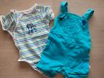 Romper en salopetje (setje) - 60cm, Kinderen en Baby's, Babykleding | Maat 62, Ophalen of Verzenden, Setje