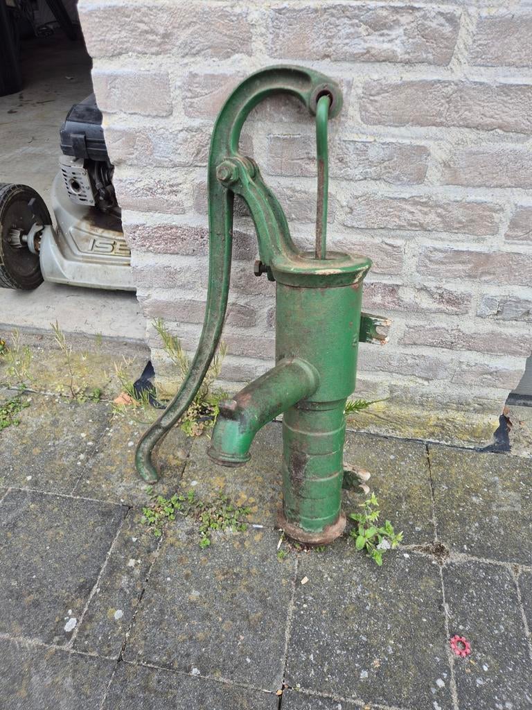 Gietijzeren handmatige waterpomp, Tuin en Terras, Ophalen