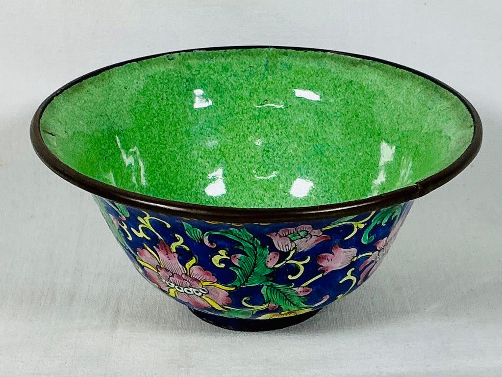 Tasse à thé cloisonnée vintage, Antiquités & Art, Enlèvement ou Envoi