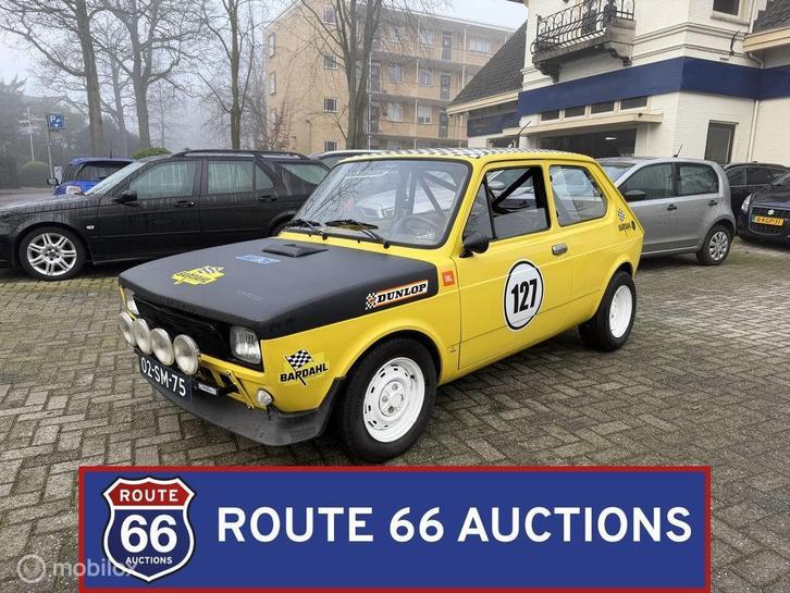 Fiat 127 1300 Rally | 1977 | Route 66 Auctions, Auto's, Oldtimers, Bedrijf, Te koop, Fiat, Benzine, Overige carrosserie, Handgeschakeld