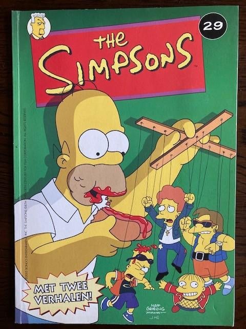 THE SIMPSONS (29+30), Meerdere comics, Ophalen of Verzenden, Zo goed als nieuw