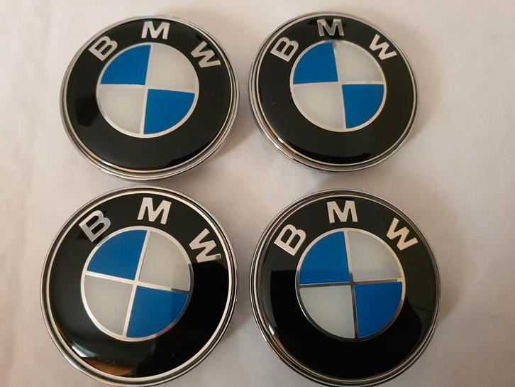Bmw, cache-moyeux extérieurs 68 mm/taille de serrage 62 mm, Autos : Divers, Enjoliveurs, Neuf, Enlèvement ou Envoi