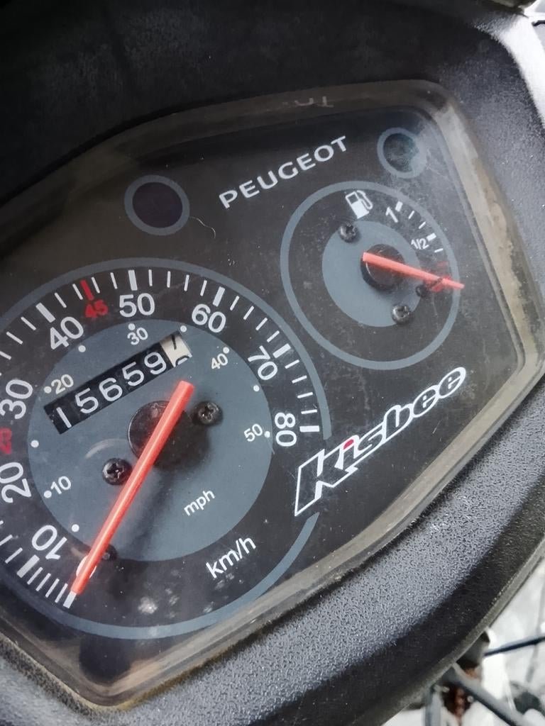 Bromfiets . scooter, Vélos & Vélomoteurs, Scooters | Peugeot, Enlèvement