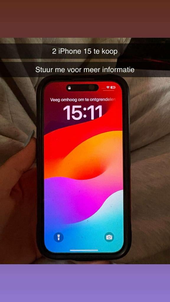 Te koop, Ophalen of Verzenden, IPhone 15