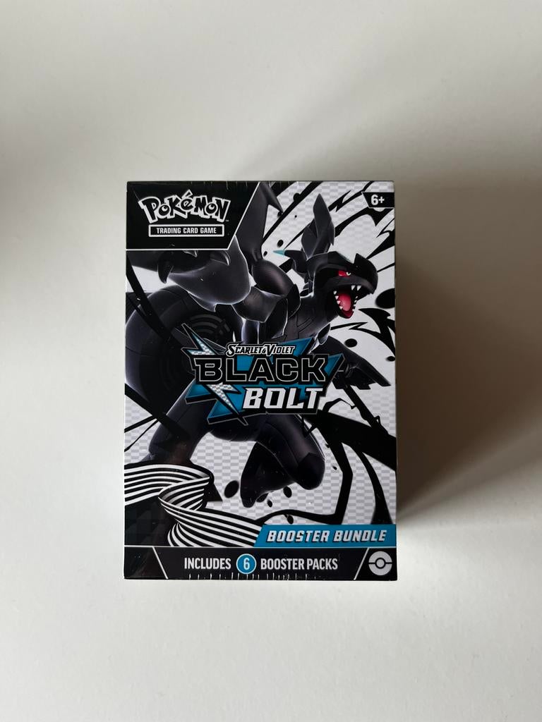 Pokémon Scarlet & Violet Black Bolt Booster Bundle, Hobby en Vrije tijd, Verzamelkaartspellen | Pokémon, Nieuw, Booster, Foil