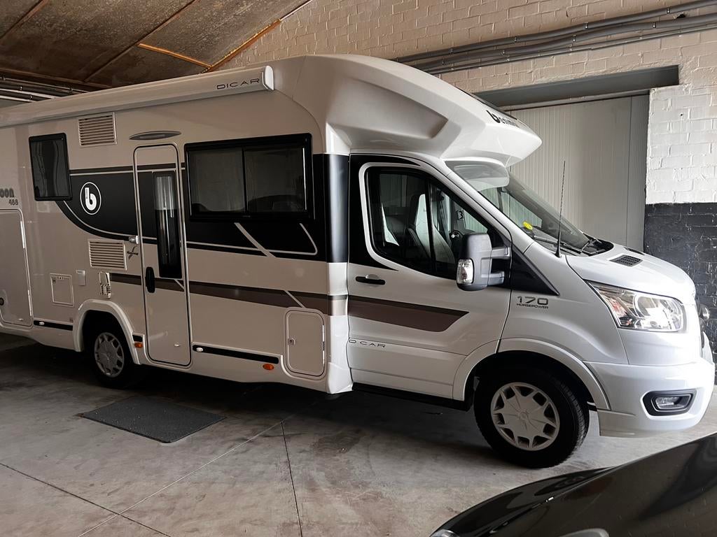 Camper in absolute nieuwstaat. Benimar cocoon 488 bj 2023, Caravans en Kamperen, Mobilhomes, Particulier, tot en met 4, Half-integraal