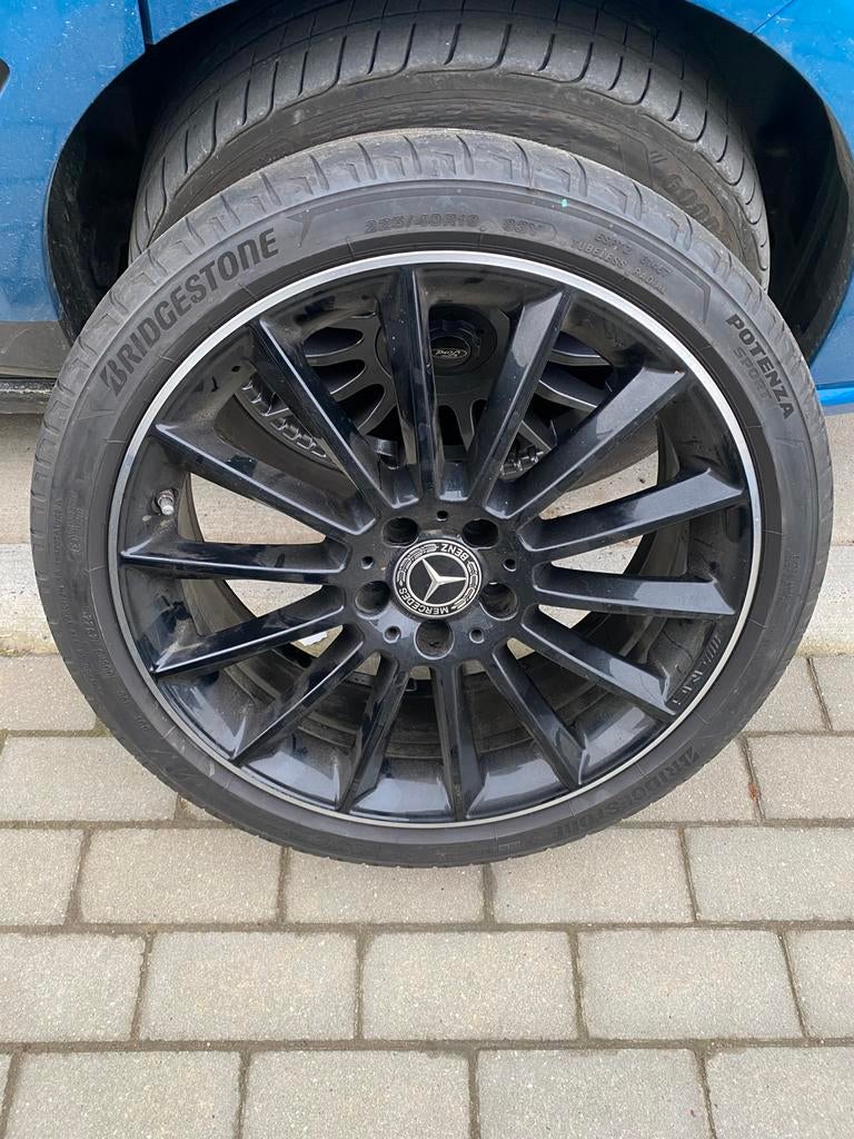 Amg alu velgen 19 inch mercedes, Auto-onderdelen, Banden en Velgen, Ophalen, 19 inch, Band(en)