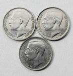 Luxemburg 3 x 1 franc XF     (940), Ophalen of Verzenden, Overige landen, Setje