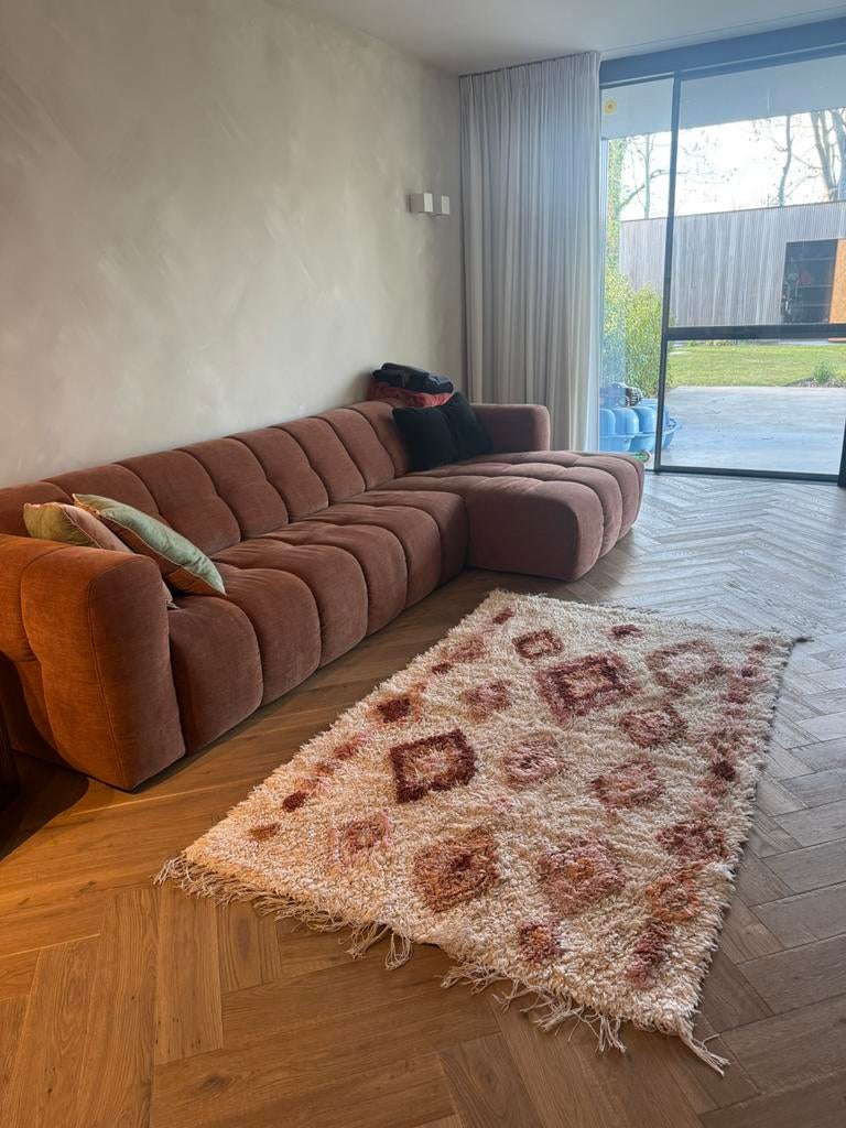 Tapijt tapis petit Inez pink 180 x 120 cm, Ophalen, Zo goed als nieuw