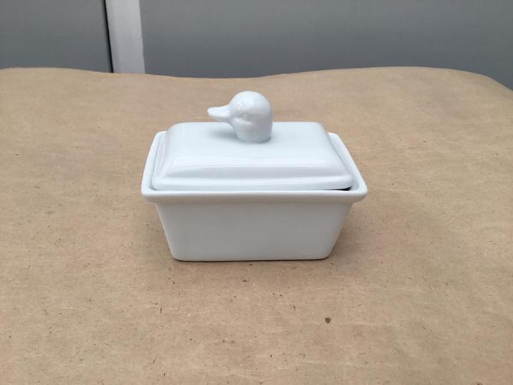 Petite terrine de canard en porcelaine, Maison & Meubles, Cuisine | Vaisselle, Comme neuf, Balance ou Balances, Porcelaine, Enlèvement ou Envoi