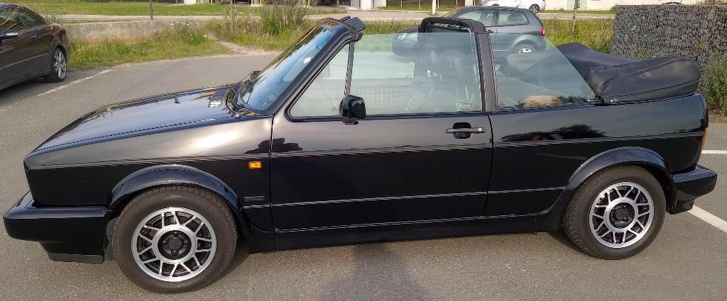 VW Golf cabrio Karmann, 1.8i 98pk 2H, 1992, zeer mooie staat, Autos, Achat, Boîte manuelle, 2 portes, Tissu