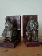 BOERENSTEL IN RUSTE ,MARMER EN ZAMAK,FRANKRIJK 1920/1930, Envoi