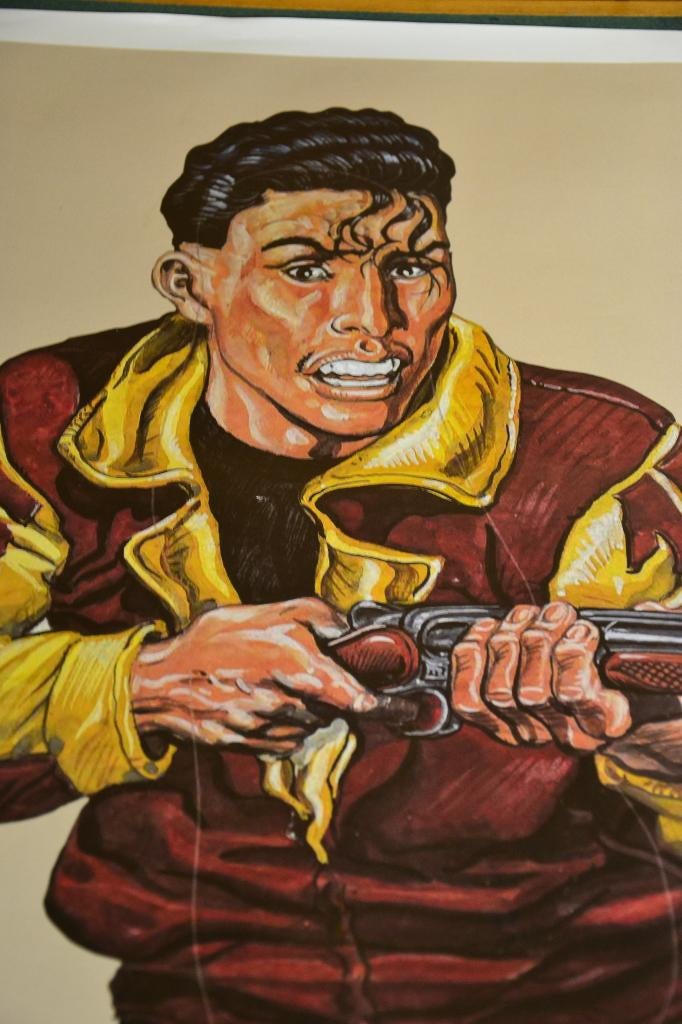 Affiches de la police de William Tai, Collections, Rectangulaire vertical, A1 jusqu'à A3, Enlèvement, Utilisé