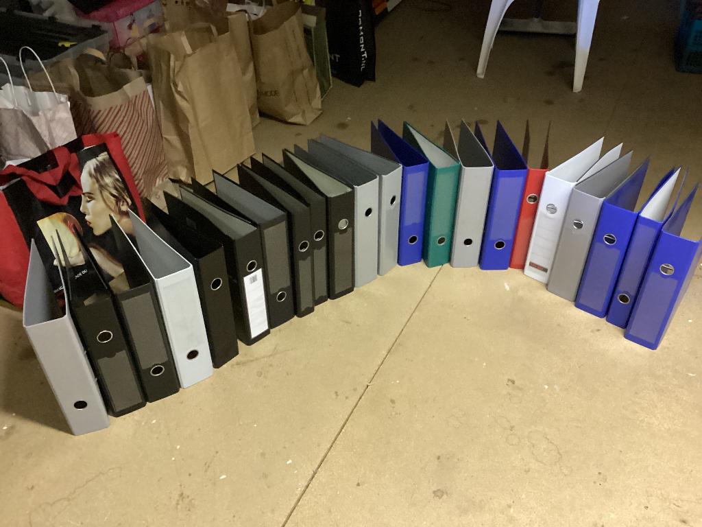 Klasseermappen  20 stuks, Diversen, Schoolbenodigdheden, Ophalen, Zo goed als nieuw