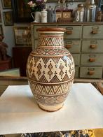 Handgemaakte Marokkaanse keramische vaas – Safi stijl, Antiek en Kunst, Ophalen of Verzenden