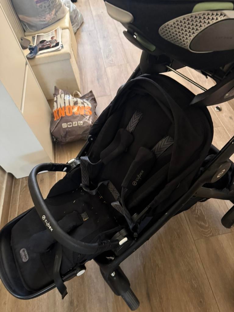 Pousettes Gazelle s avec assise et siege auto, Ophalen, Zo goed als nieuw