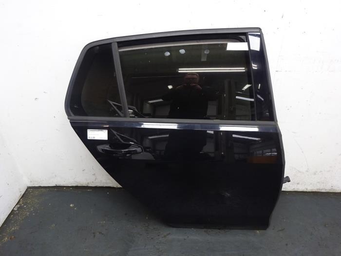 Portière 4portes arrière droite d'un Volkswagen Golf (LC9X, Volkswagen, -, 3 mois de garantie, Utilisé