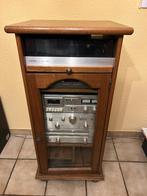 Meuble Hi-Fi Telefunken Platine vinyle, radio, cassette, CD, Autres marques, Haut-parleurs, Micro chaîne, Comme neuf