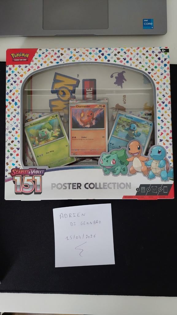 Pokemon 151 - Poster Collection - Scellé NEUF, Enlèvement, Neuf, Booster box
