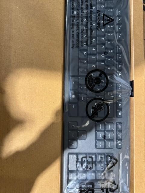 HP QWERTY toetsenborden bedraad, Computers en Software, Toetsenborden, Ophalen, Hp, Nieuw, Qwerty