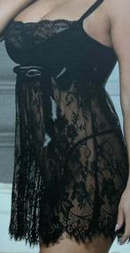 Sexy lingeriekleedje medium, Ophalen of Verzenden, Zwart, Overige typen