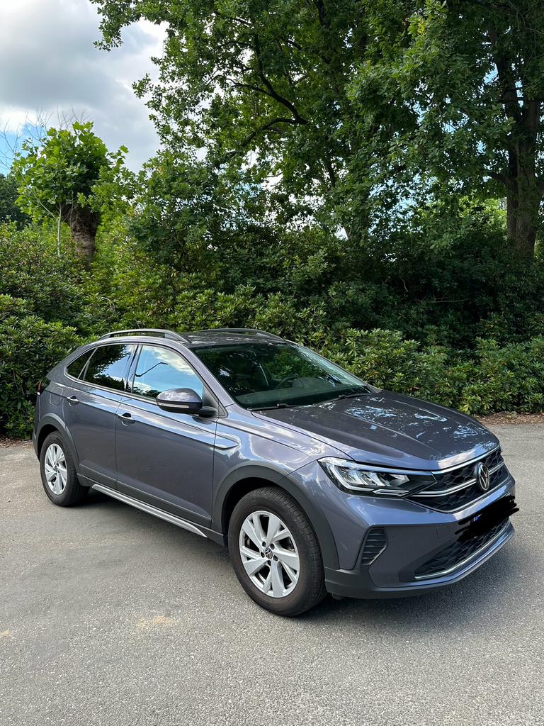 Volkswagen Taigo 10/22 benzine automaat, Auto's, Volkswagen, Automaat, USB, Zilver of Grijs, 5 deurs