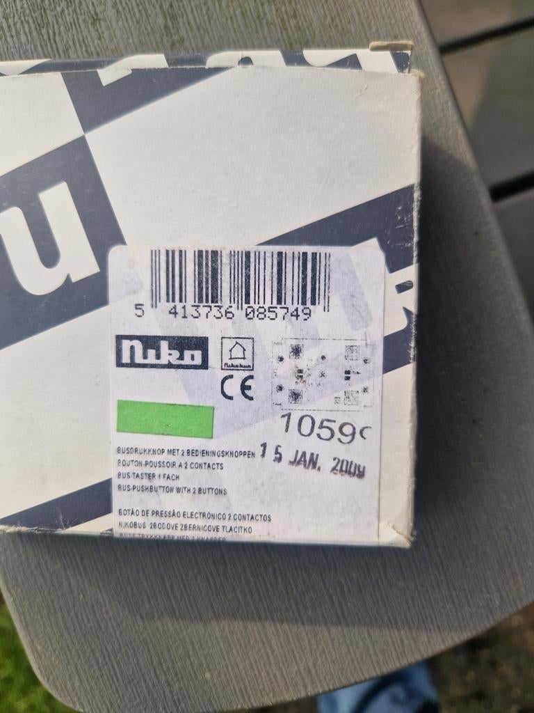 Nikobus drukknoppen, Ophalen of Verzenden