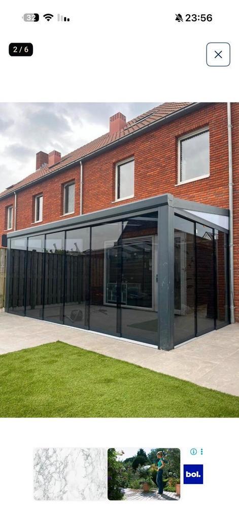 ️ Veranda & Schuifglas op Maat voor de Zomer Klaar! Snell, Tuin en Terras, Tuinhuizen, Ophalen of Verzenden