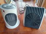 2x elektrische verwarming  kachel ventilator warmteblazer, Doe-het-zelf en Bouw, Ophalen of Verzenden, Kachel