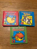 Eerste babyboekjes, Enlèvement ou Envoi, Utilisé, Livre à déplier, à toucher ou à découvrir, 0 à 6 mois